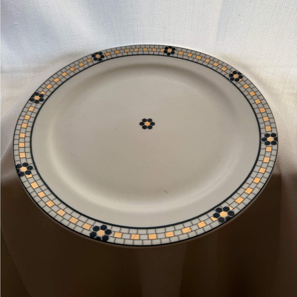 Anthropologie Bistro Tile side plates set of 4